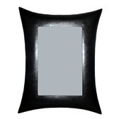 Miroir/cadre rectangle bomb mtal recycl Madagascar 50 cm x 60 cm