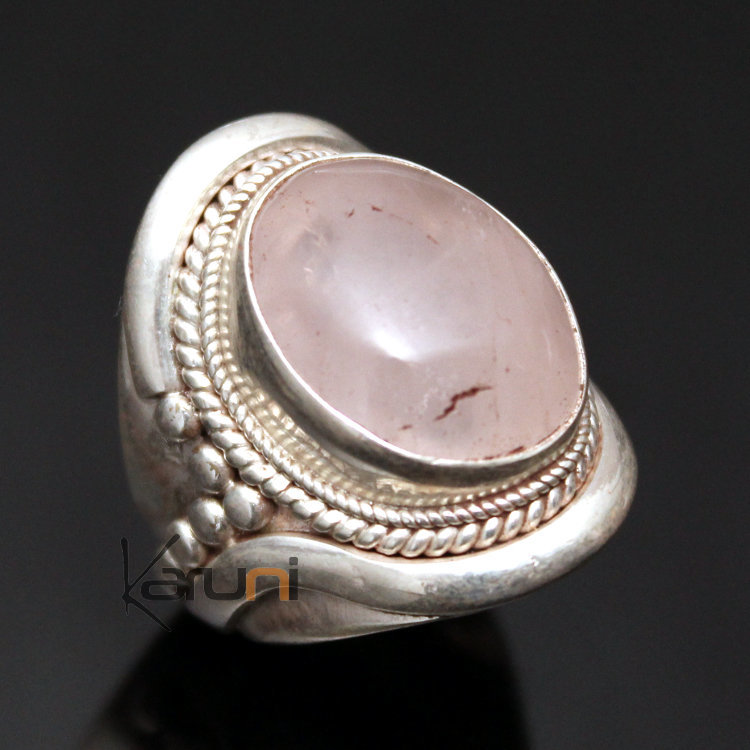 Bijoux Ethniques Indiens Bague Chevalière en Argent Pierre Quartz ... Bijoux Ethniques Indiens Bague Chevalière en Argent Pierre Quartz ...