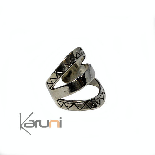 Bague Argent Réglable Karuni 1080