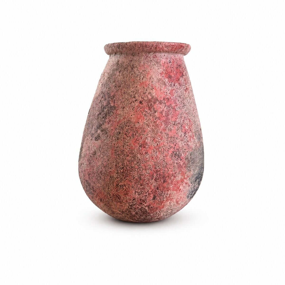 Poterie Ancienne du Mali � Petit Vase Terre Cuite Patin&eacute;e D&eacute;co Nomade
