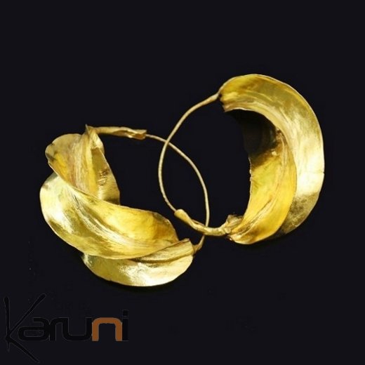 plans Northwest Status Bijoux Ethniques Africains Boucles d'Oreilles Créoles Peul Fulani Mali 11 Bronze Doré 5 cm Feuille plans Northwest Status Bijoux Ethniques Africains Boucles d'Oreilles Créoles Peul Fulani Mali 11 Bronze Doré 5 cm Feuille