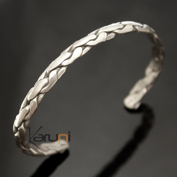 TreasureBay Bracelet jonc pour homme en argent sterling 925 massif. :  Amazon.fr: Mode