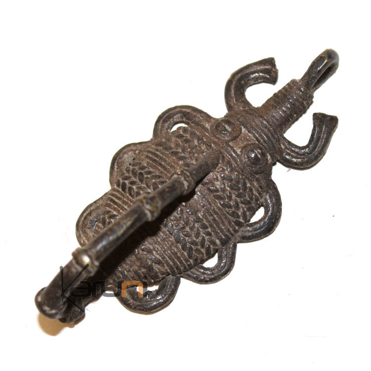 Art Dogon Africain Bronze Pendentif Amulette Sculpture  ethnique Afrique 13 Scorpion