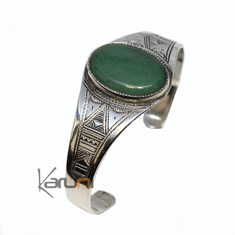 Bracelet Argent Jade 3043