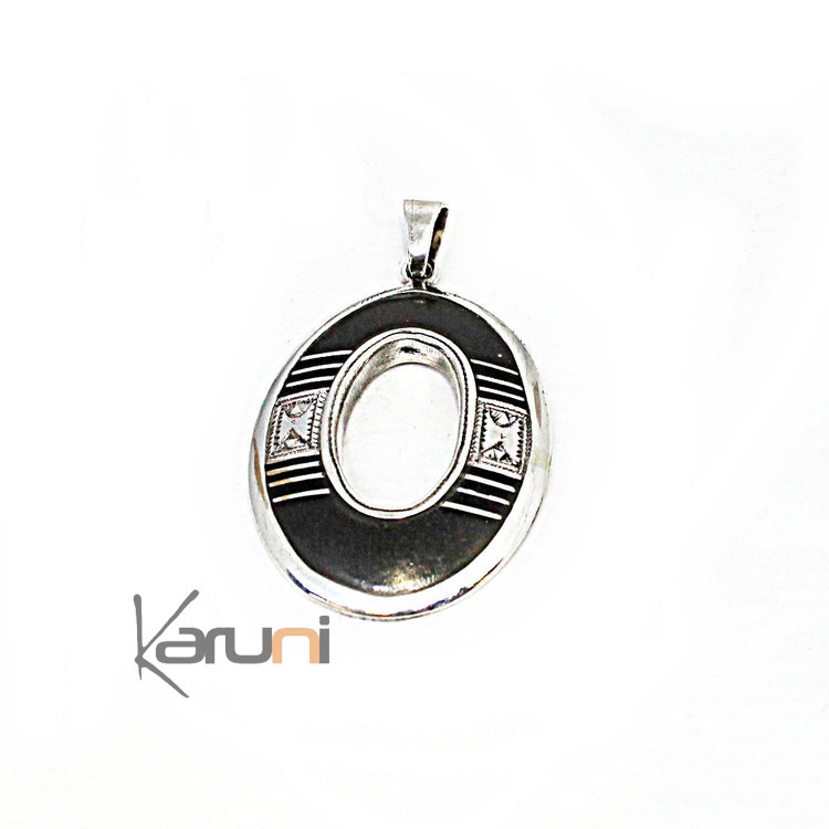 Pendentif Ebene Argent Massif 7049