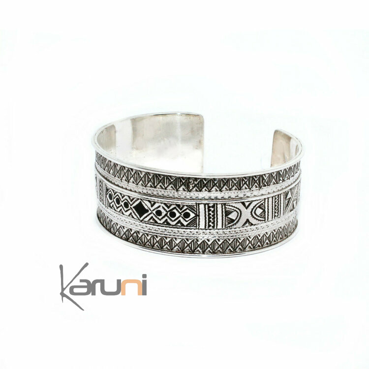 Bracelet Manchette Argent 925 Gustave