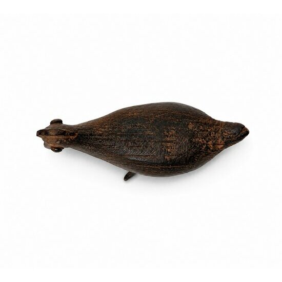 Poule Bronze Dogon – Sculpture Africaine Artisanale Déco Jardin Poule Artisanale Bronze Dogon – Cabinet de Curiosité & Déco Jardin