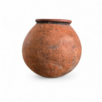 Poterie ancienne du Mali – Vase terre cuite décoratif, artisanat africain tribal poterie-africaine-ancienne-ceramique-primitive-tribal