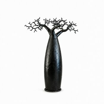 Arbre Baobab M�tal Recycl� Fait Main � Sculpture D�co Industrielle