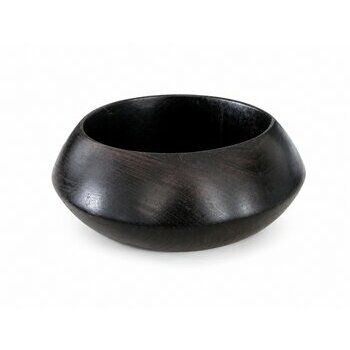 Bracelet Jonc Ébène Design Moderne – Bijou Bois Précieux Fait Main Bracelet Ébène Galbé – Manchette Bois Précieux Style Contemporain