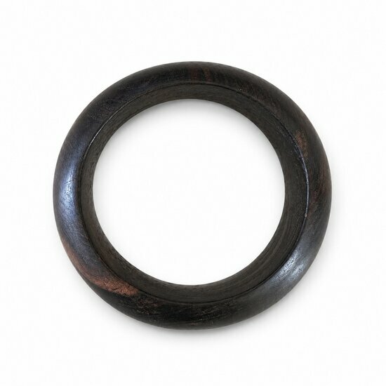 Bracelet Bois d��b�ne Vein� � Accessoire Artisanal Contemporain