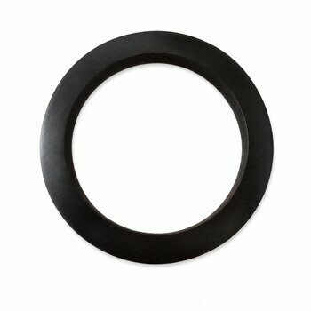 Bracelet Rond en Bois d��b�ne � Anneau Noir Minimaliste