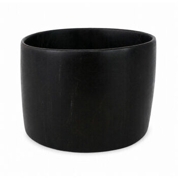 Manchette Haute en Ébène Massif – Bracelet Architectural Fait Main Bracelet Large en Ébène Massif – Manchette Minimaliste Fait Main