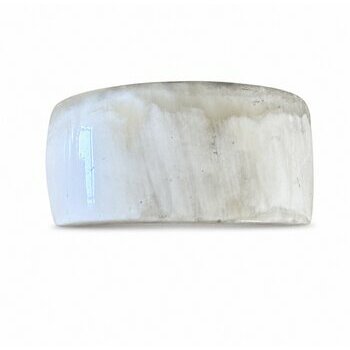 Bracelet Manchette en Corne Naturelle Blanche – Bijou Sculpté Fait Main
