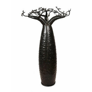 Baobab en m�tal recycl� fait main � grande sculpture d�corative