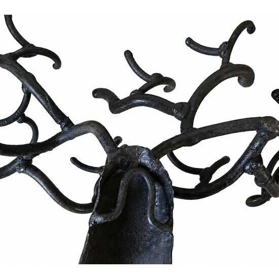 Porte-Bijoux Mural en Forme de Baobab � D�tail Branches M�tal Fait Main