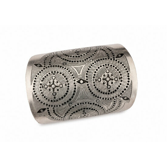 Bracelet Saharien Large � Manchette Mauritanienne Ajustable Fait Main