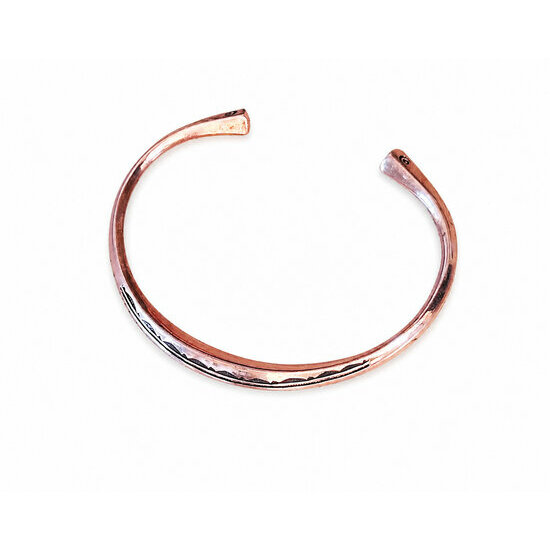 Bracelet Cuivre Massif Gravé Main – Jonc Réglable Bien-Être Jonc Cuivre Réglable Homme Femme – Bracelet Cuivre Fait Main