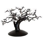 Arbre  bijoux porte-bijoux design Cdre 30-40 cm mtal recycl baobab Madagascar