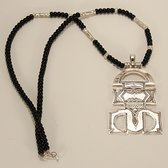 Collier touareg en argent Cl de Voile - ethnique b