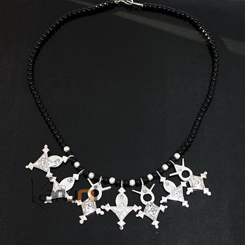 Collier Touareg Croix du Sud du Niger en Argent 52