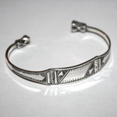 Bijoux Touareg ethniques Bracelet Gourmette en argent homme/femme 05 Large b