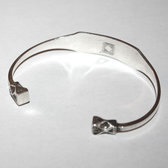 Bijoux Touareg ethniques Bracelet Gourmette en argent homme/femme 05 Large c