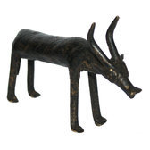 Art Dogon Bronze Animal Antilope Sculpture Africain Mali Dcoration ethnique Afrique b