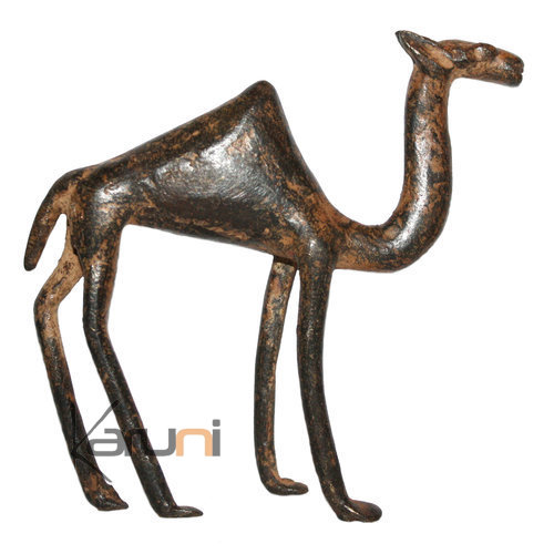 Art Dogon Bronze Animal Dromadaire Sculpture Africain  ethnique Afrique 02