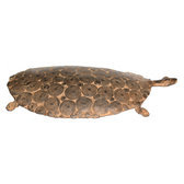 Art Dogon Bronze Animal Tortue Sculpture Africain Mali Dcoration ethnique Afrique Bombe 25 cm