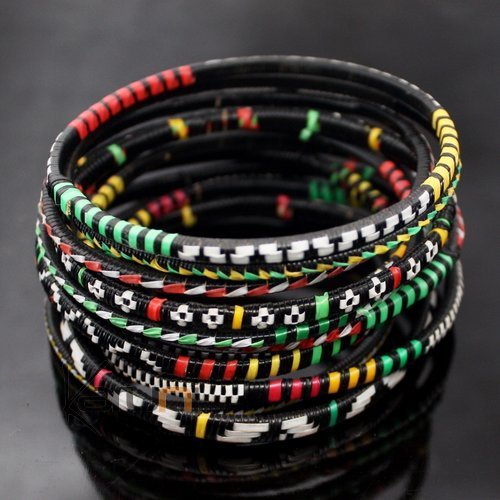 Bracelet africain extensible pour femme ou homme
