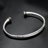 Bijoux Touareg Ethniques Bracelet en Argent Angle Bouts Ebne Homme/Femme 02 b