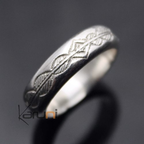 Argent Bague Anneau Alliance Fine gravé homme/femme 10 Semi-Ronde