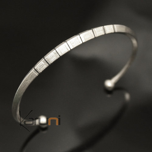 Bracelet en Argent 750 de Mauritanie Homme/Femme 14