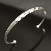 Bijoux Ethniques Touareg Africains Bracelet en Argent 750 de Mauritanie Homme/Femme 12