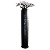 Arbre  bijoux porte-bijoux design Dcoration Baobab droit 150 cm mtal recycl Madagascar