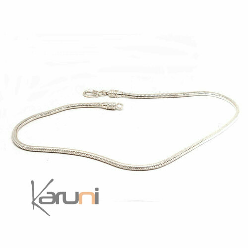 Collier Chaîne Snake Argent 925