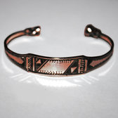 Bijoux Touareg ethniques Bracelet Gourmette en Bronze homme/femme 08