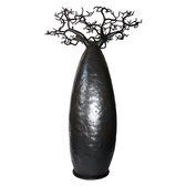 Arbre  bijoux porte-bijoux design Baobab 90 cm mtal recycl Madagascar