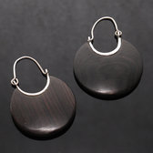Bijoux ethniques Touareg Boucles d'Oreilles Croles En Argent 35 bne plates