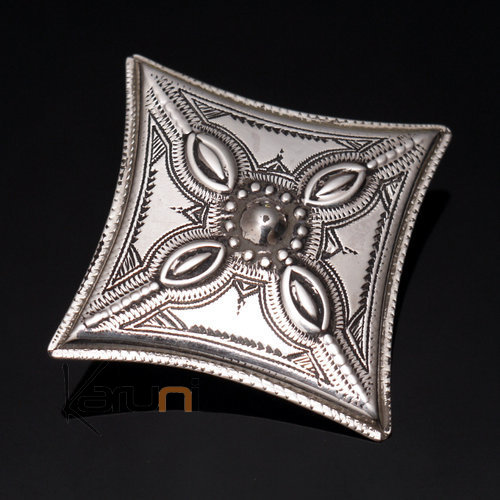 Broche touareg en argent