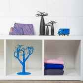 Arbre  bijoux porte-bijoux bomb Baobab design 25 cm mtal recycl Madagascar c