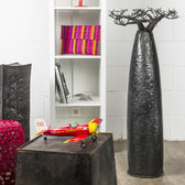Arbre  bijoux porte-bijoux design Baobab 120 cm mtal recycl Madagascar