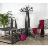 Arbre  bijoux porte-bijoux design Baobab 150 cm mtal recycl Madagascar