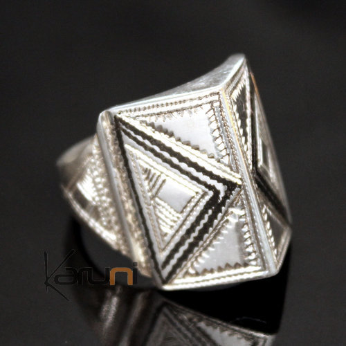 Bijoux Touareg Ethniques Bague Chevalire en Argent Homme/Femme Volume 15 Livre Ebene