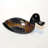 Sculpture Steatite Pierre  Savon Animal Touareg Niger Pierre de l'Ar Dcoration Canard 01