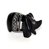 Sculpture Steatite Pierre  Savon Animal Touareg Niger Pierre de l'Ar Dcoration Elephant 03