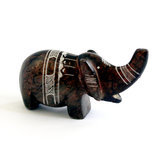 Sculpture Steatite Pierre à Savon Animal Touareg Niger Pierre de l'Aïr Décoration Elephant 04