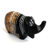 Sculpture Steatite Pierre  Savon Animal Touareg Niger Pierre de l'Ar Dcoration Elephant 06