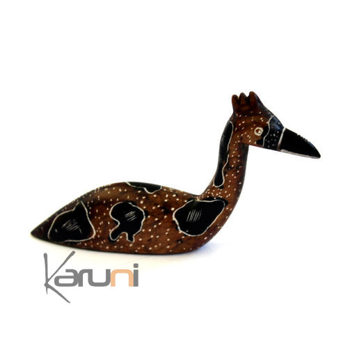 Sculpture Steatite Pierre  Savon Animal Touareg Niger Pierre de l'Ar Dcoration Canard 02